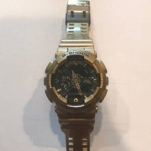 G-Shock men’s gold watch